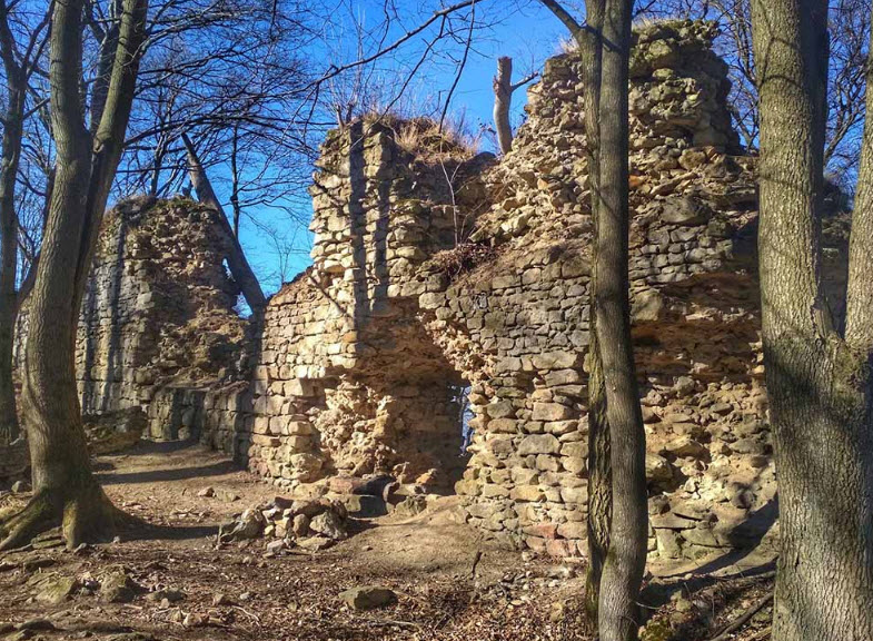 Zřícenina Hradu Obřany, Czech Republic (Czechia)